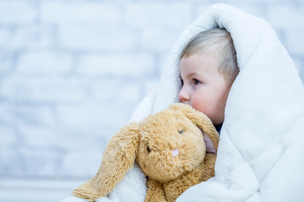 Vauvan nuha ja yskä – miten auttaa flunssaisen unta?